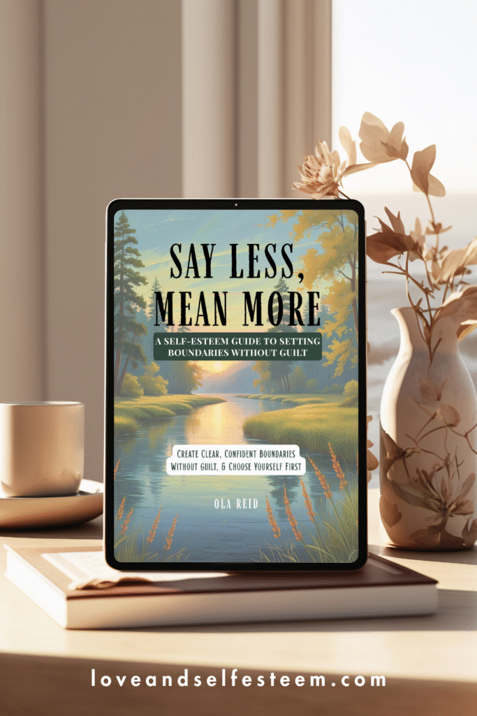 Say Less, Mean More Boundary-Setting Workbook 5